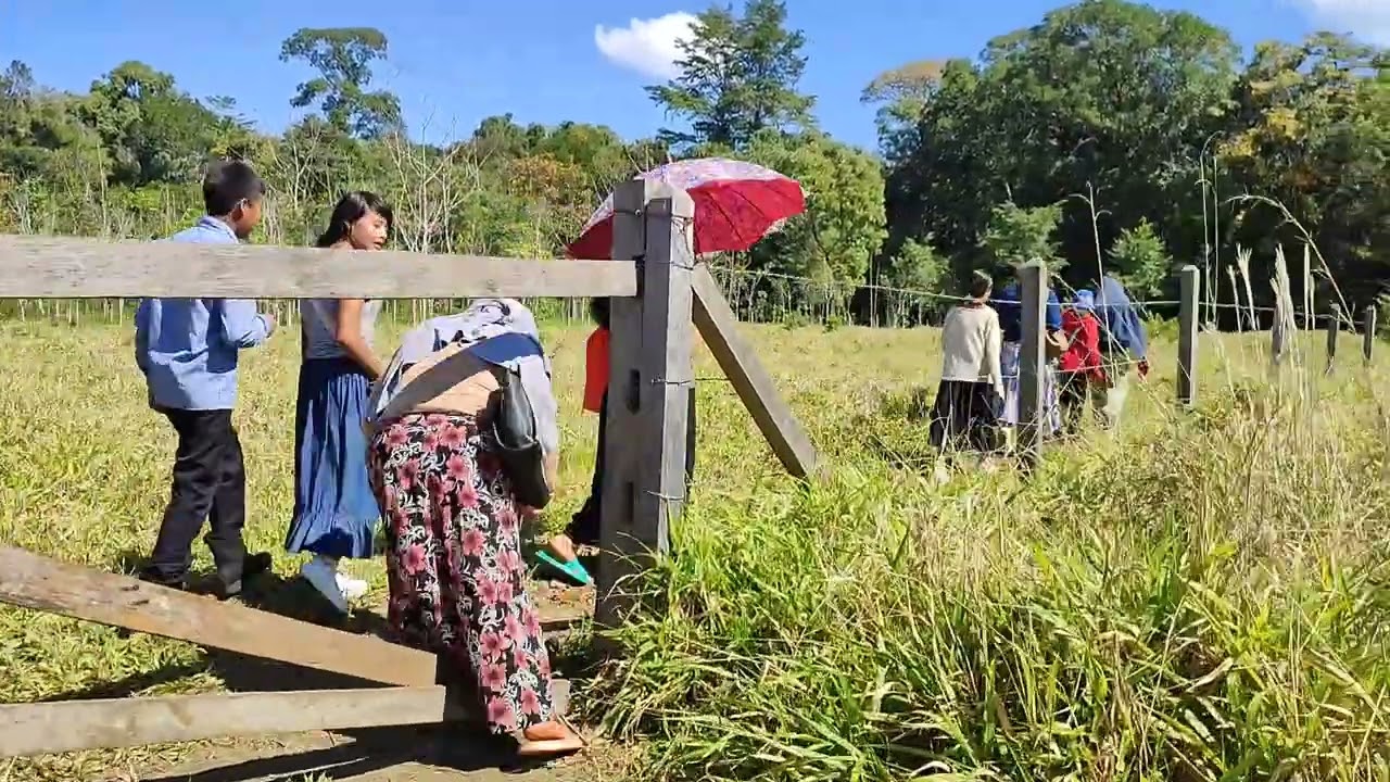 GANANCIA DE ALMAS 🕊️ HOY NOS ADENTRAMOS MAS A LA SELVA, VISITAMOS UN RANCHITO 🕊️