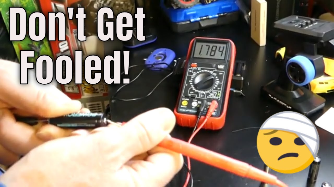 How&nbsp;To&nbsp;Check&nbsp;AA&nbsp;Battery&nbsp;Voltage&nbsp;Using A Multimeter - Easy!
