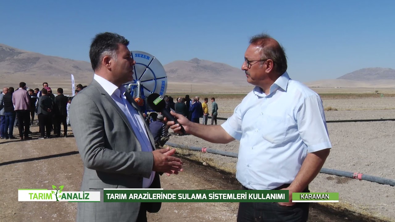 ADİL GÖKSEL TARIM ANALİZ SEZER TARIM ARAZİLERİNDE SULAMA SİSTEMLERİ