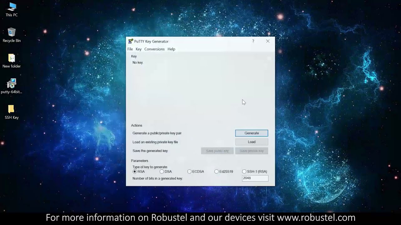 Tutorial: How to create an SSH key to login to a Robustel router