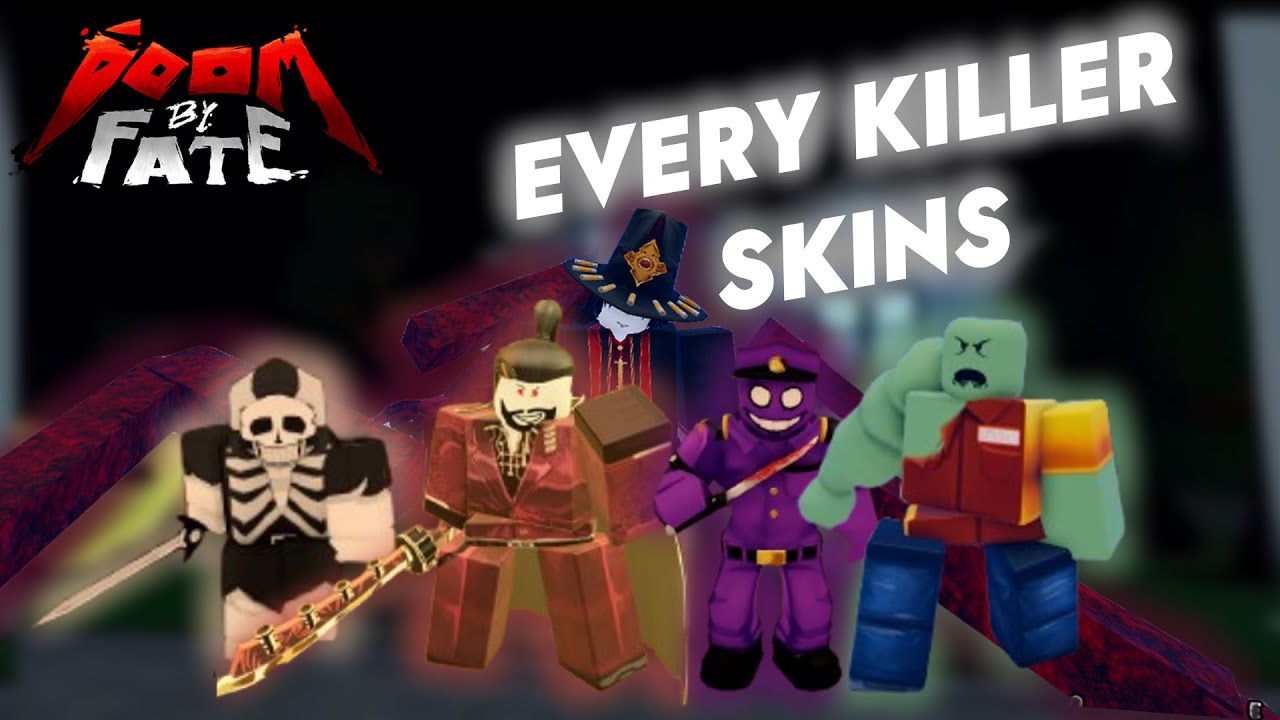 SERVER WIPING with EVERY KILLER SKINS || Doom By Fate