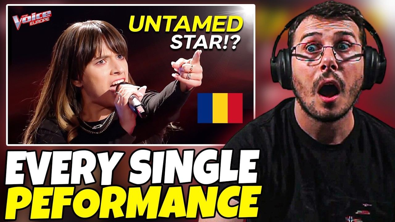 Reacting to Alexandra Căpitănescu’s Winning Journey on The Voice Romania 🇷🇴😮