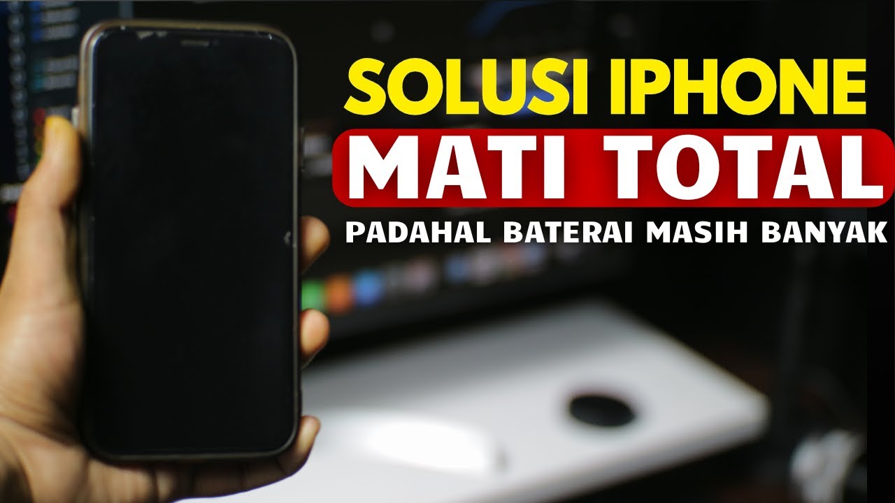 Cara Mengatasi Iphone MATI TOTAL | Iphone Tiba Tiba Mati Sendiri