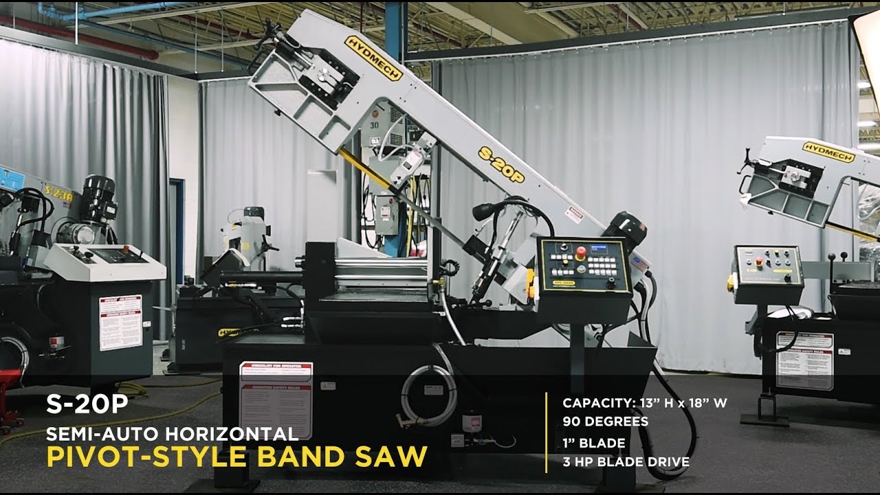S-20P - Semi-Automatic Horizontal Pivot Band Saw