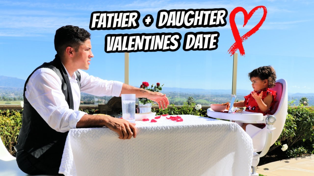CUTEST FATHER DAUGHTER VALENTINES DATE