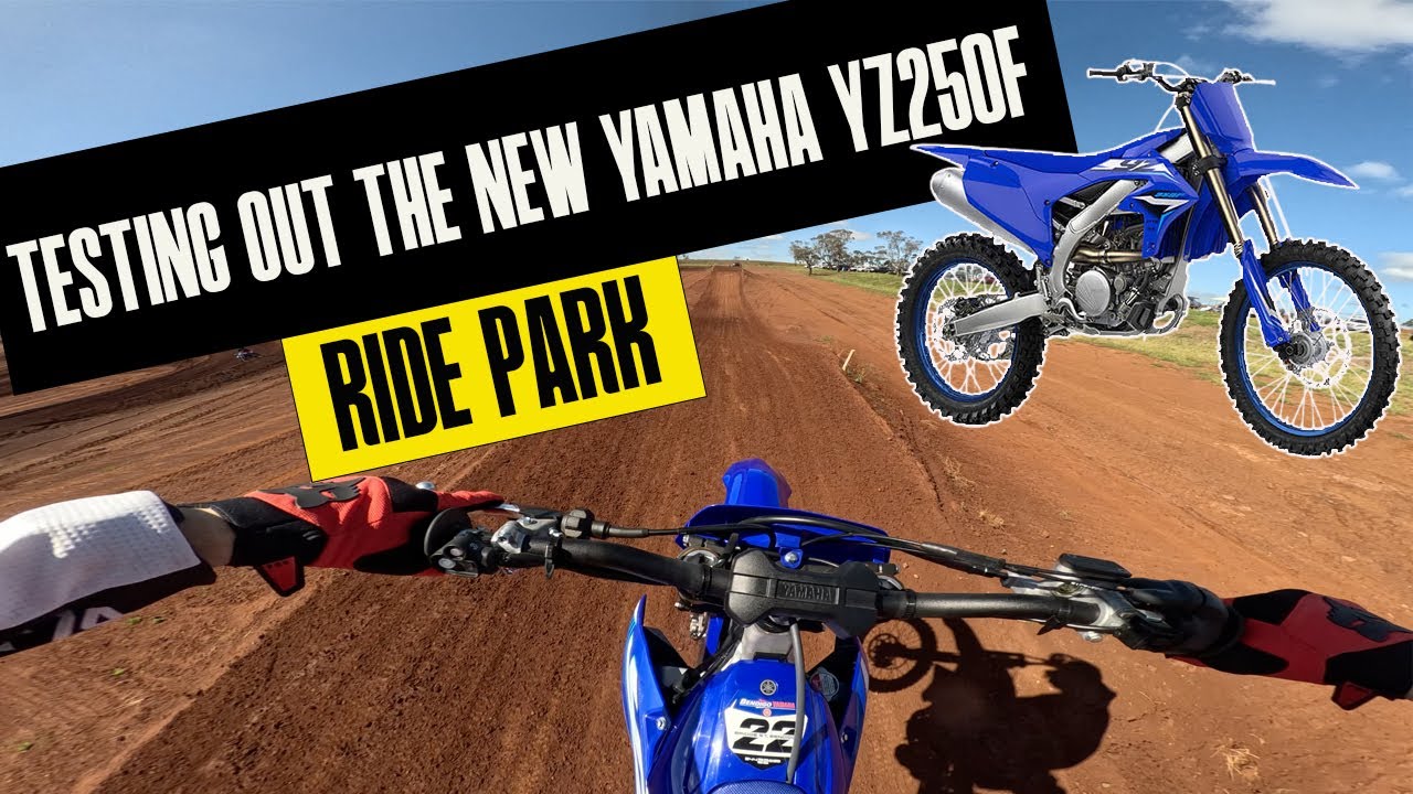 TESTING OUT THE NEW YAMAHA YZ250F AT RIDE PARK POV