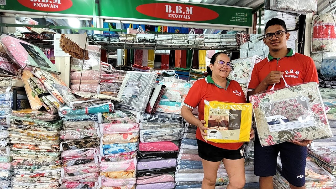 ROUPA DE CAMA MESA E BANHO NA FEIRA DA SULANCA EM CARUARU PERNAMBUCO
