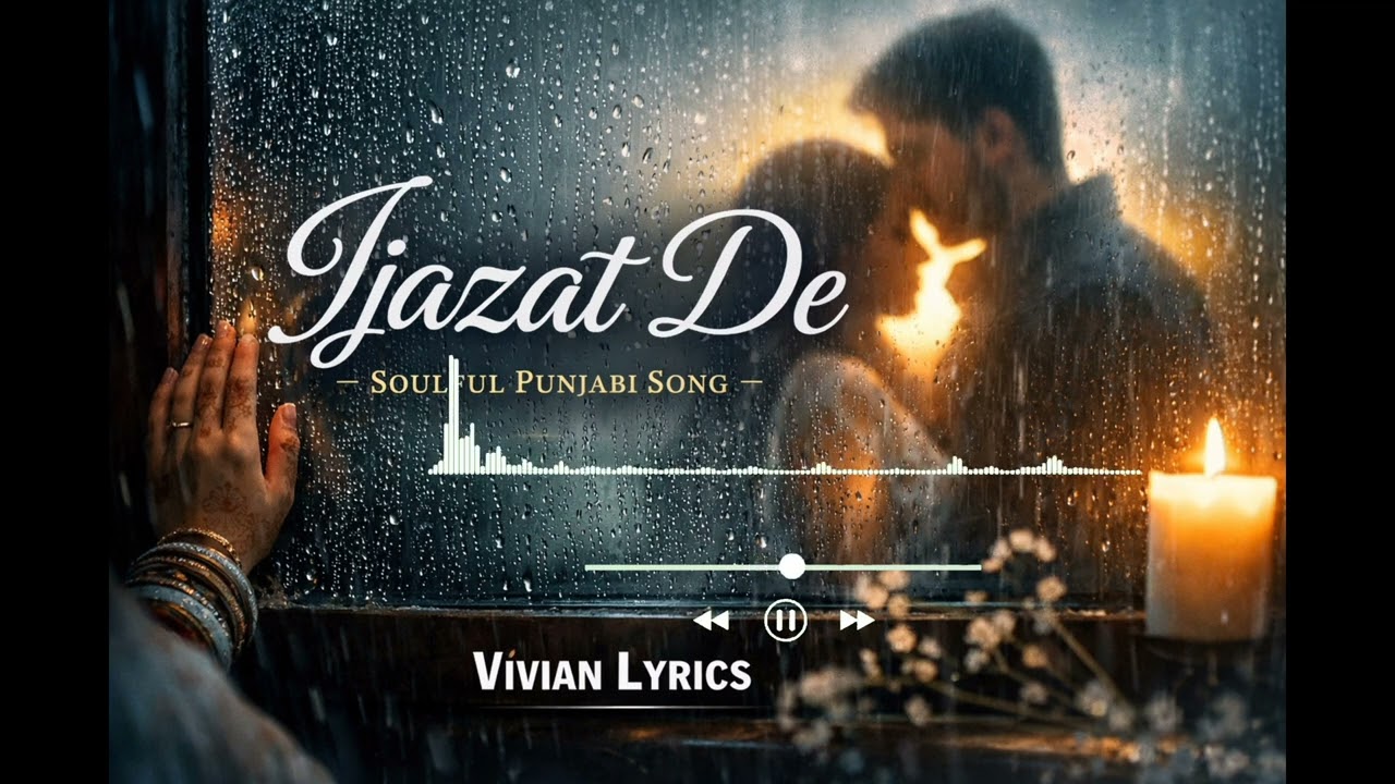 Ijazat (Falak Style) 💔 | Soft Romantic Punjabi Track |Vivian Lyrics| Vivian Rider