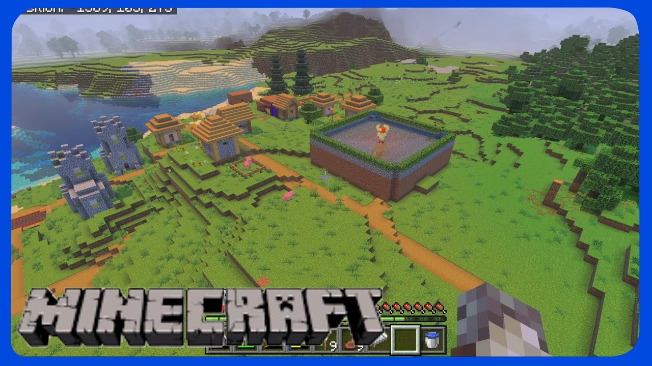 Die Eisenfarm ist Quasi fertig - Minecraft
