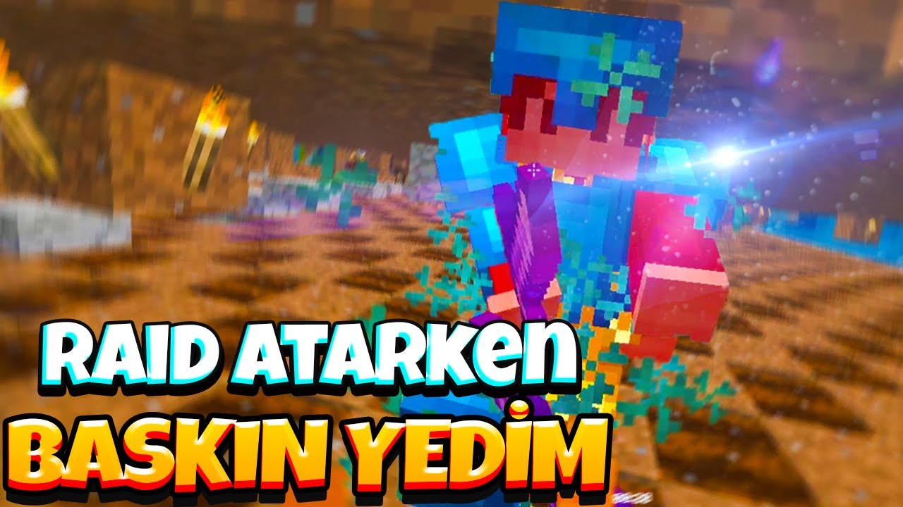 RAİD ATARKEN BASKIN YEDİM - Minecraft Craftrise The Kingdoms