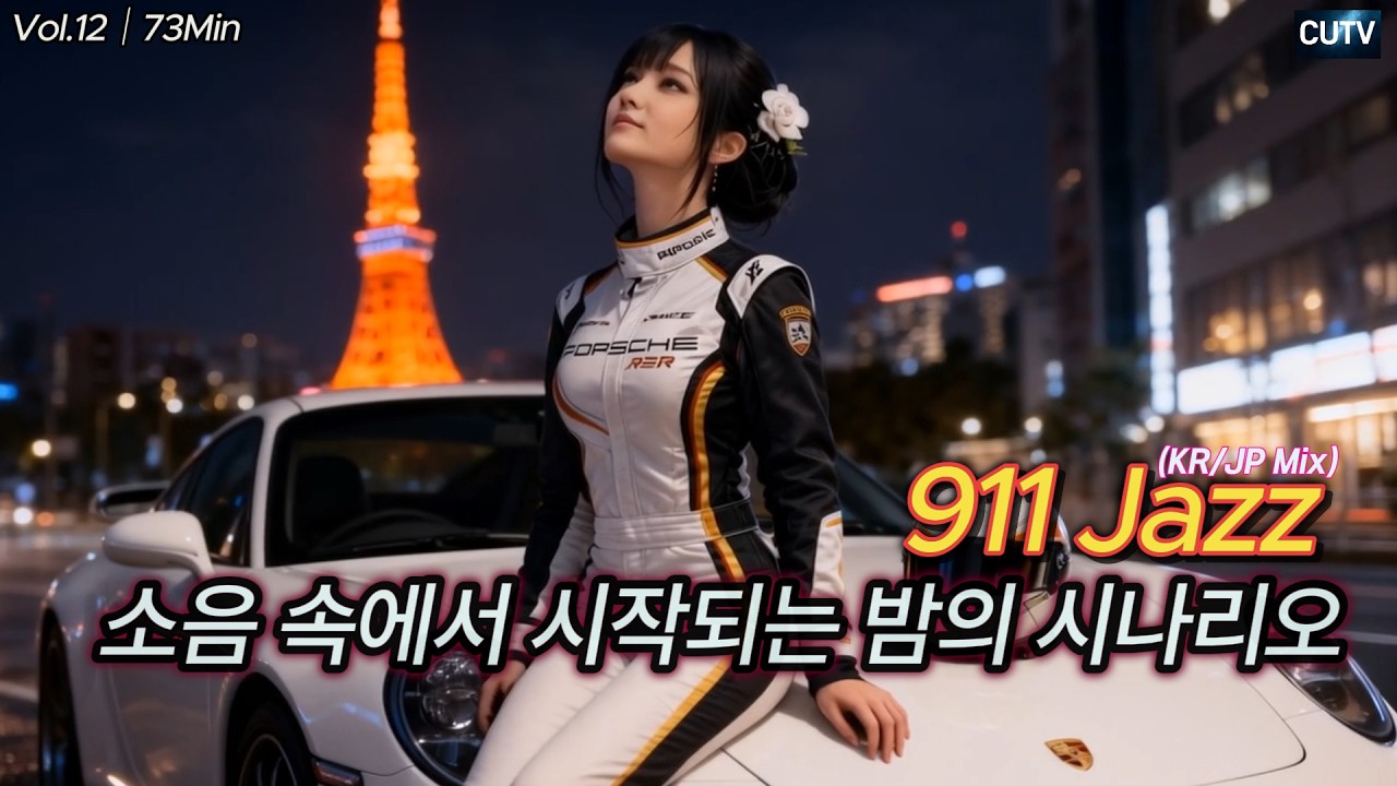 何も考えずに走る夜｜911 Jazz Vol.12｜73 Min｜No Talking｜高音質 [KR/JP Mix]
