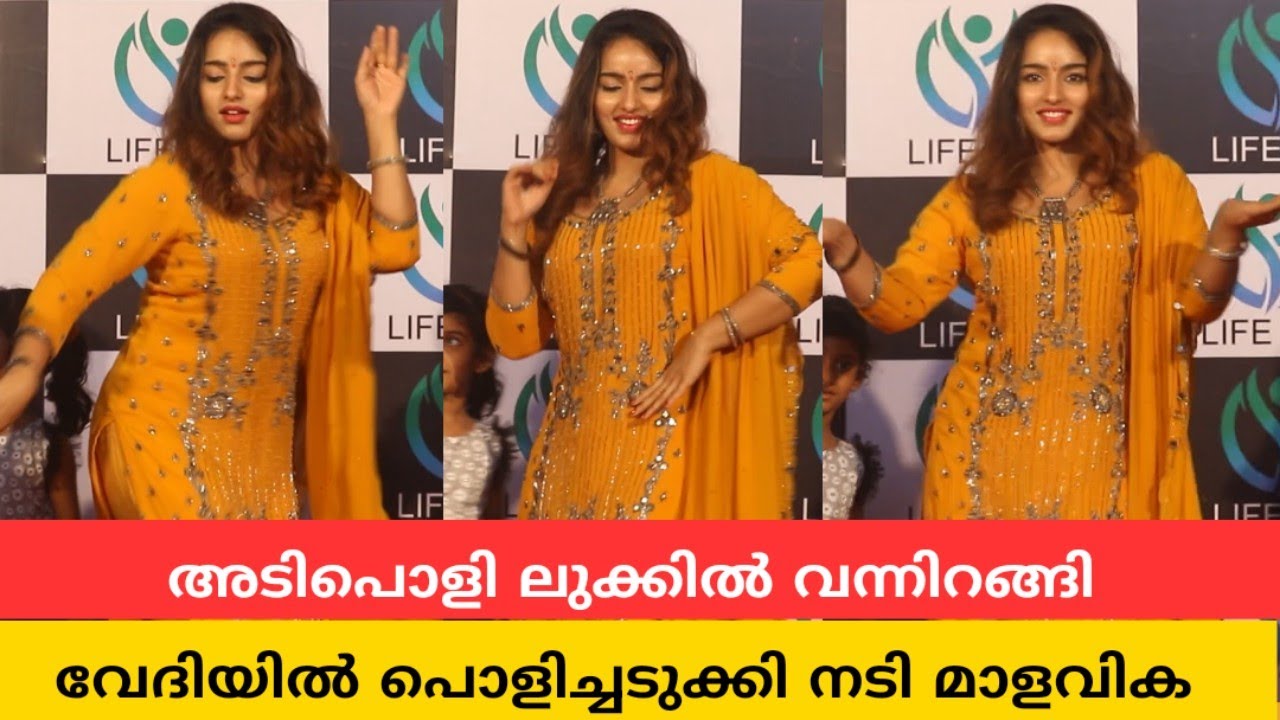 അടിപൊളി ലുക്കിൽ വന്നിറങ്ങി വേദിയിൽ തകർപ്പൻ ഡാൻസ് കളിച്ച് നടി മാളവിക മേനോൻ | Malavika Menon Dance