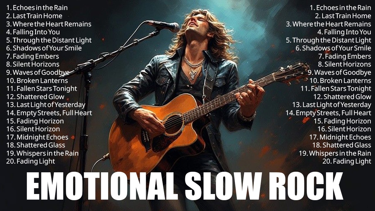 SLOW, EMOTIONAL ROCK MUSIC - AMERICAN ROCK SONGS - TOP CHOICES FOR 2026
