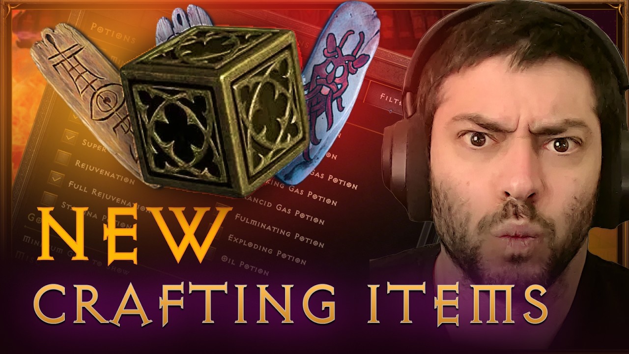 NEW POTENTIAL CRAFTING RECIPES ARE BROKEN???