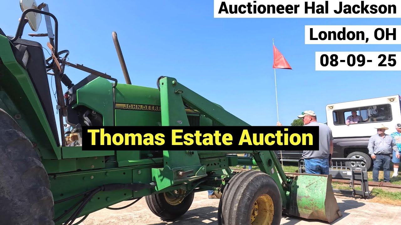 Auction Results Tractors JD 7400 | MM | White | Ford - JD 7720 Combine - Farm Equipment - 08-09-25