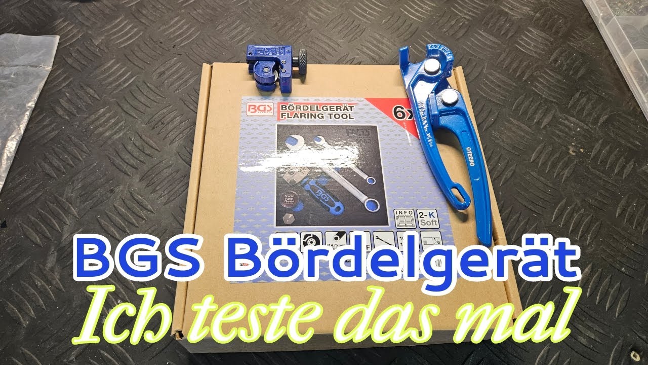 BGS Bördelgerät getestet