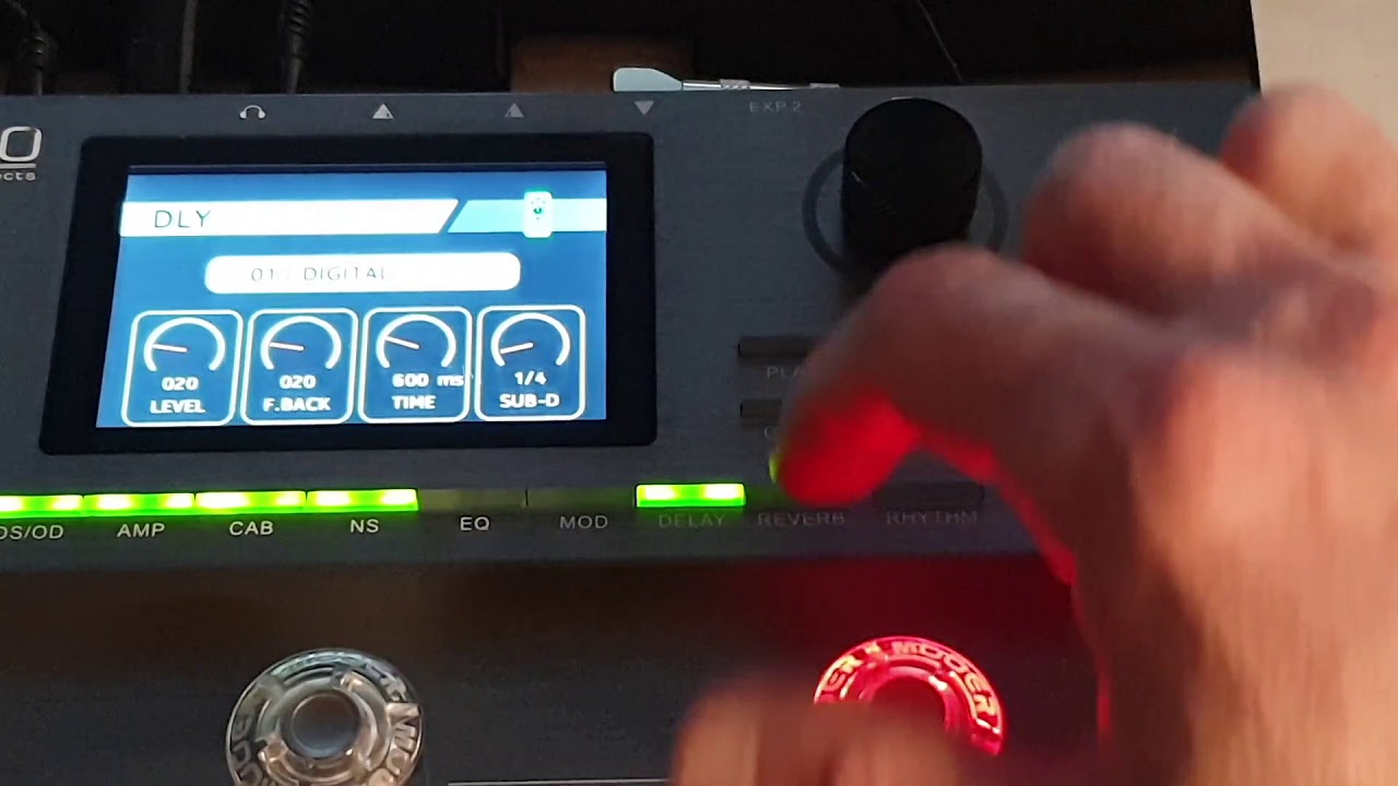 Mooer Ge200 - Tuto 1 - Créer un preset.