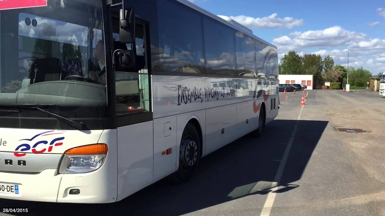 Ma 2ème conduite ECF FORMATION piste 4 HD