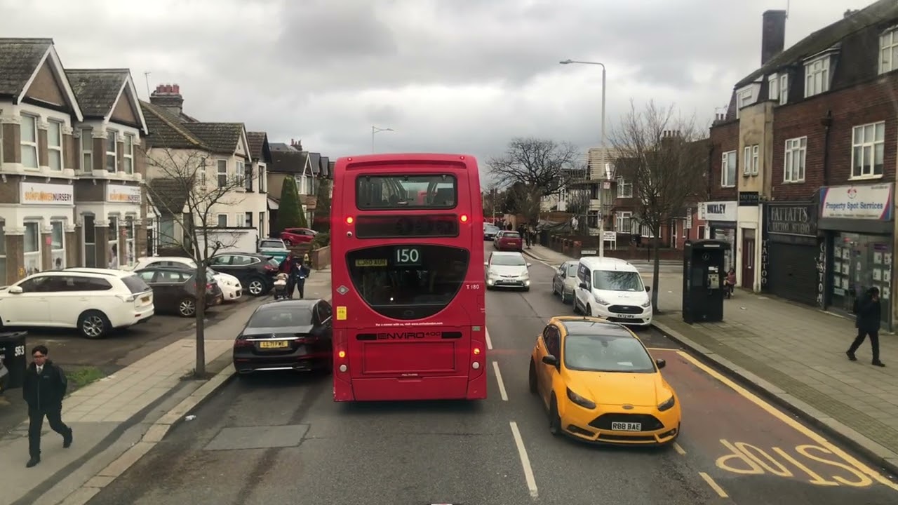 London Buses Route 128 10143 Stagecoach to Colinton Road in Ilford (Part 2) 
