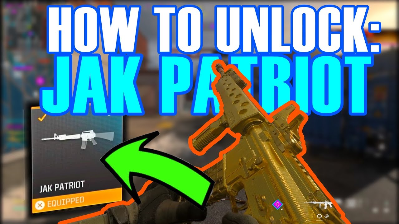 Easily Unlock *JAK PATRIOT* Conversion Kit (M16 Full Auto)