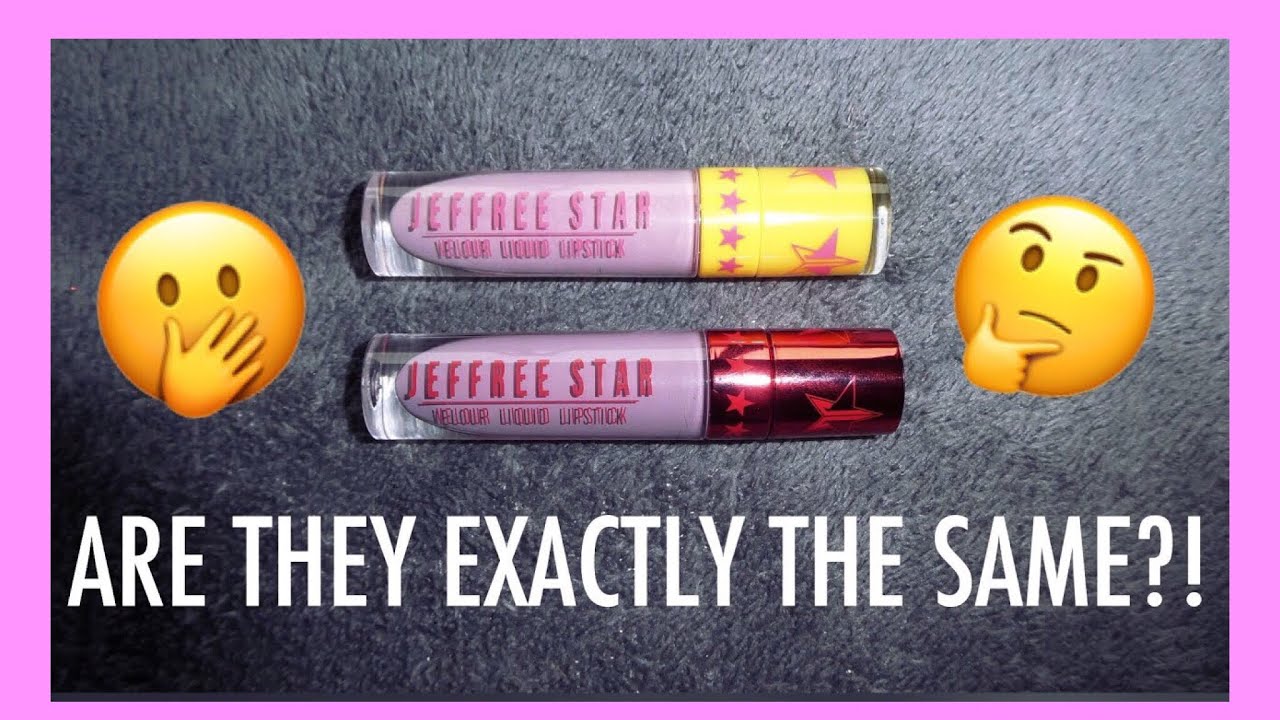 ARE THEY EXACTLY THE SAME? Virginity Vs Self Control | Jeffree Star Cosmetics | Cerise1307 |