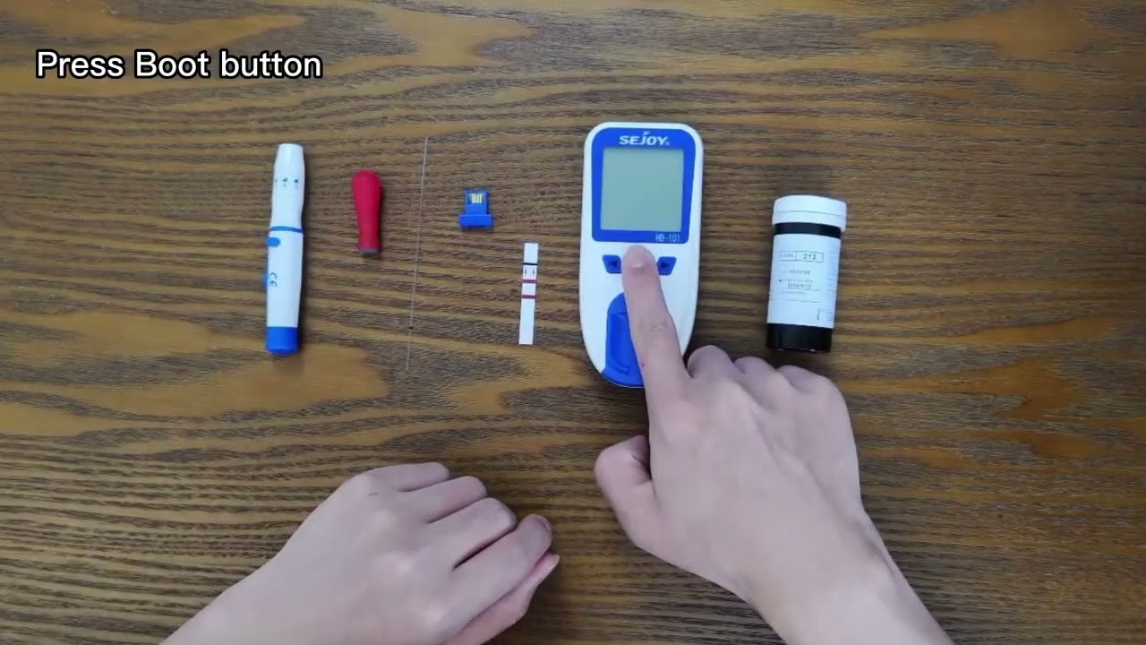 Sejoy Hemoglobin Test with Capillary Fingertip Blood Collection HB-101