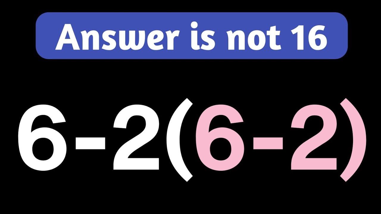 Don't Let This Math Problem Fool You! 