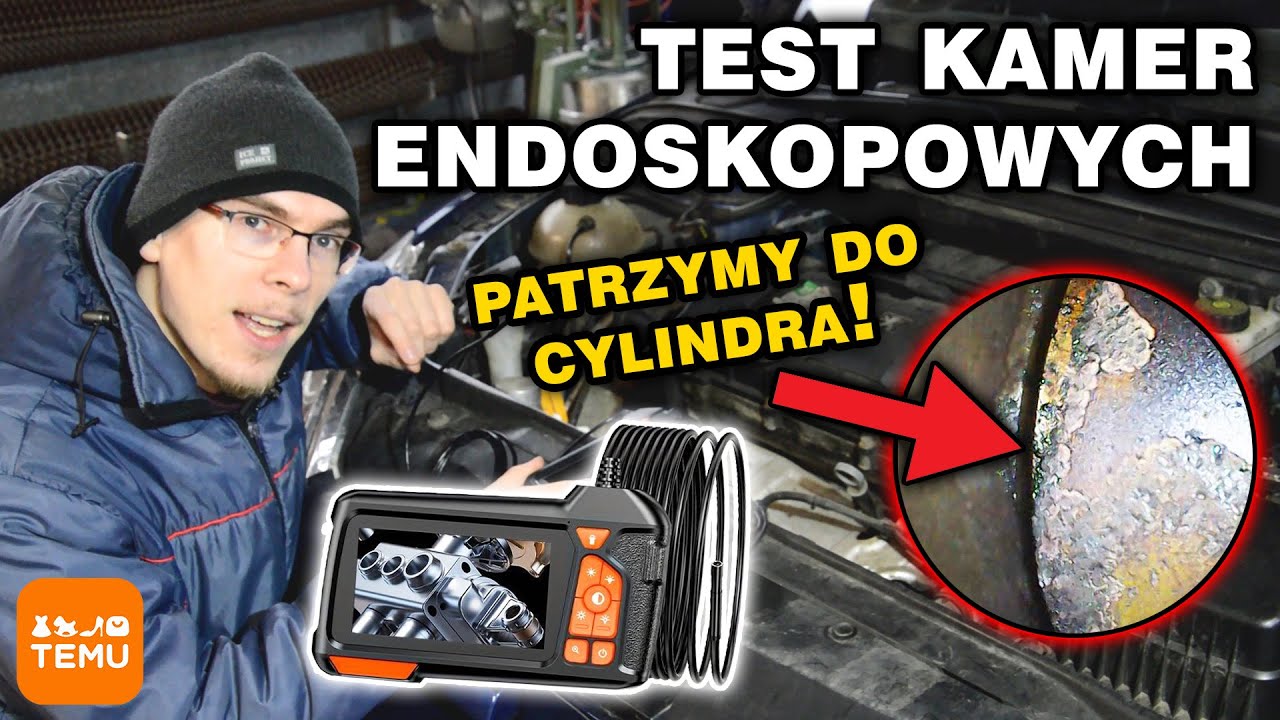 Test KAMER ENDOSKOPOWYCH (do smartfona VS samodzielna)