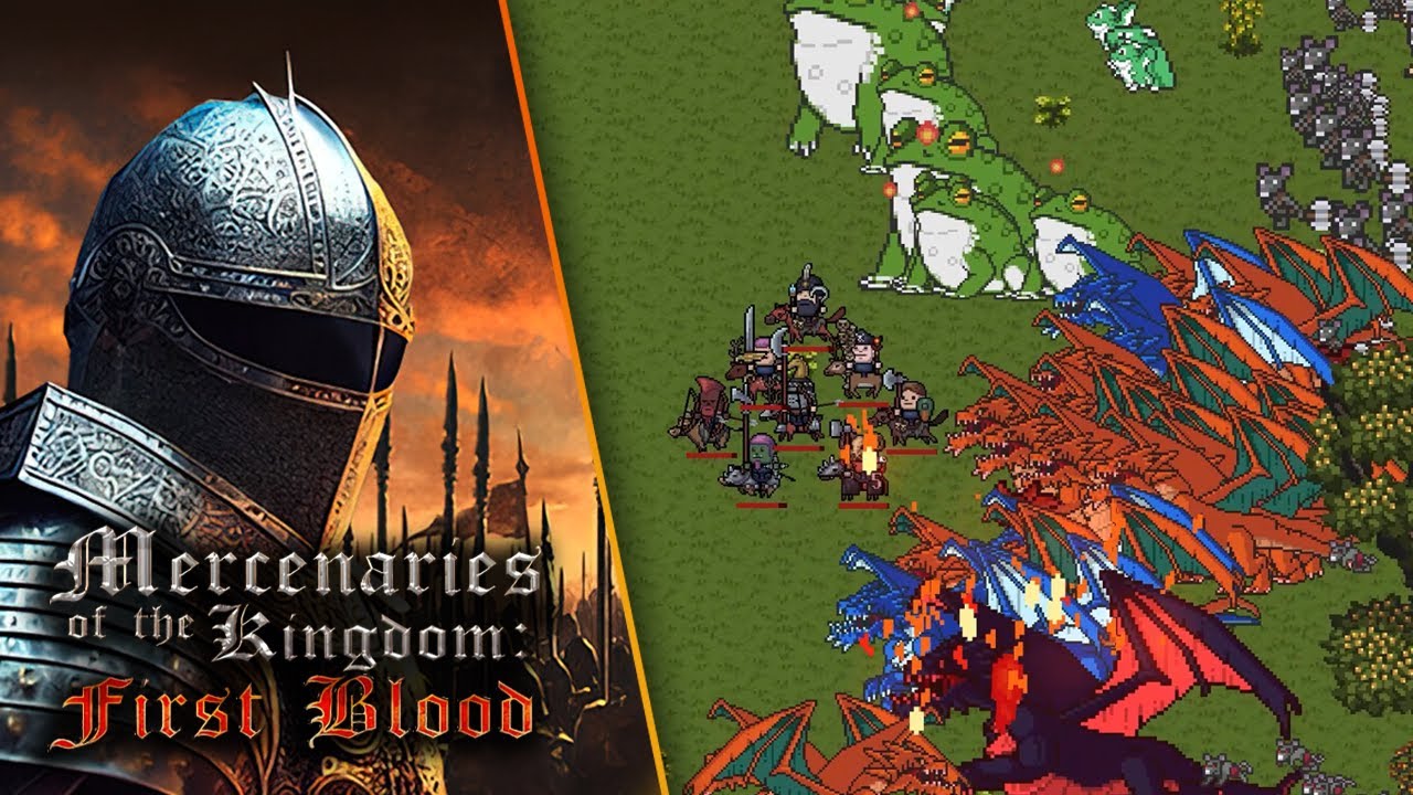 Mercenaries of the Kingdom First Blood - Satisfying Pixel Graphics Team Based Roguelike