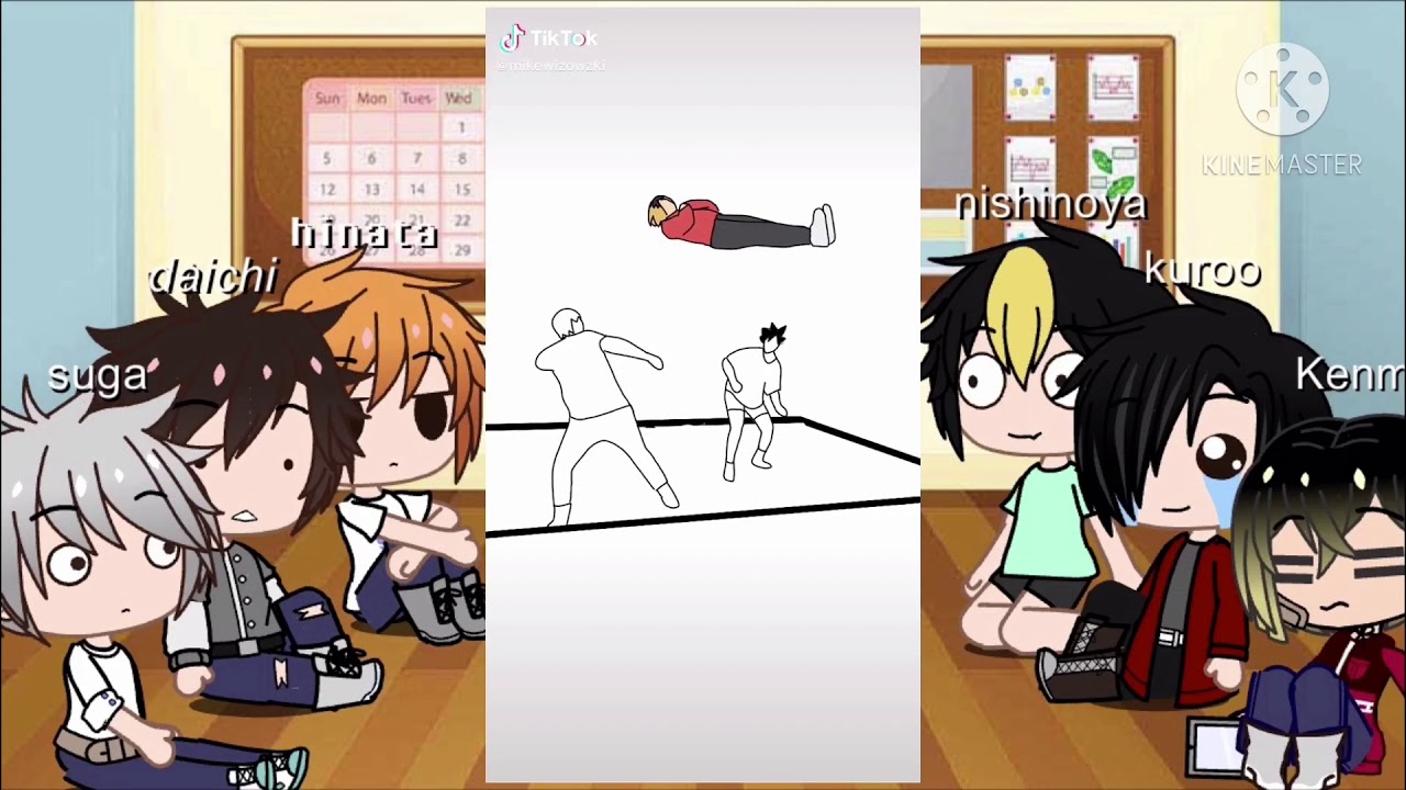 Haikyuu characters react to tiktoks + extra