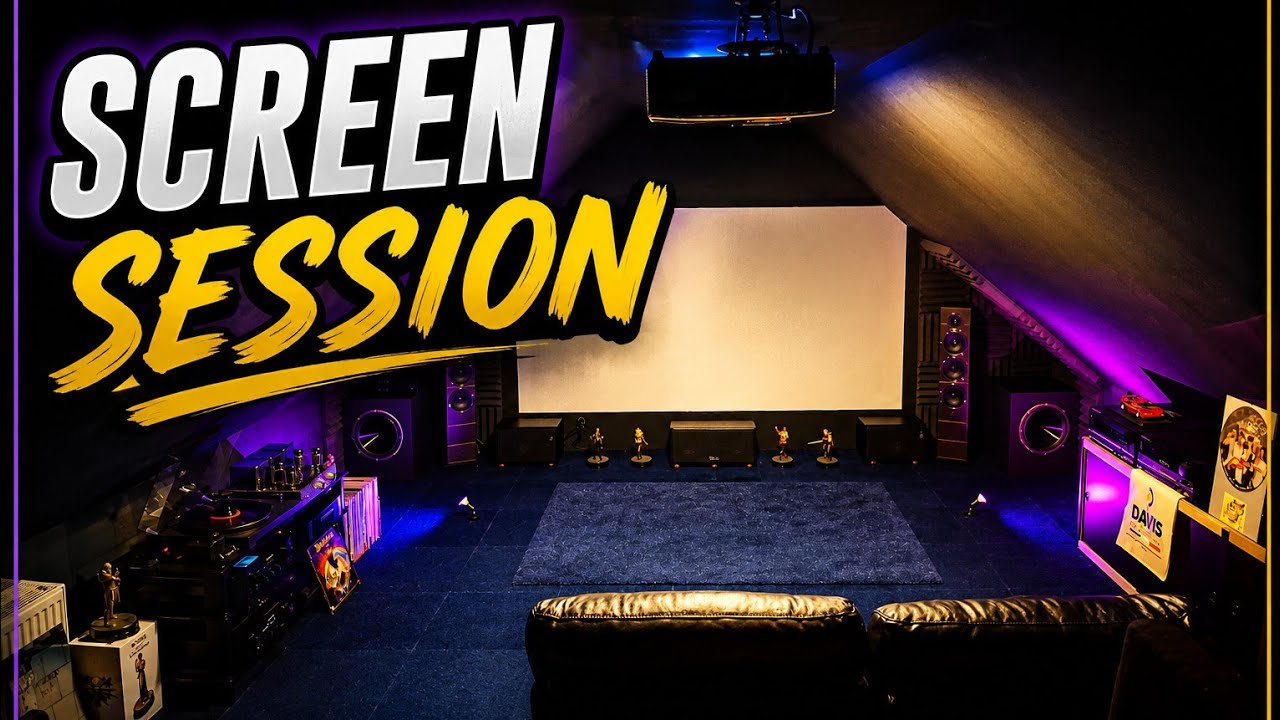 Home Theatre image tuning and setting. 