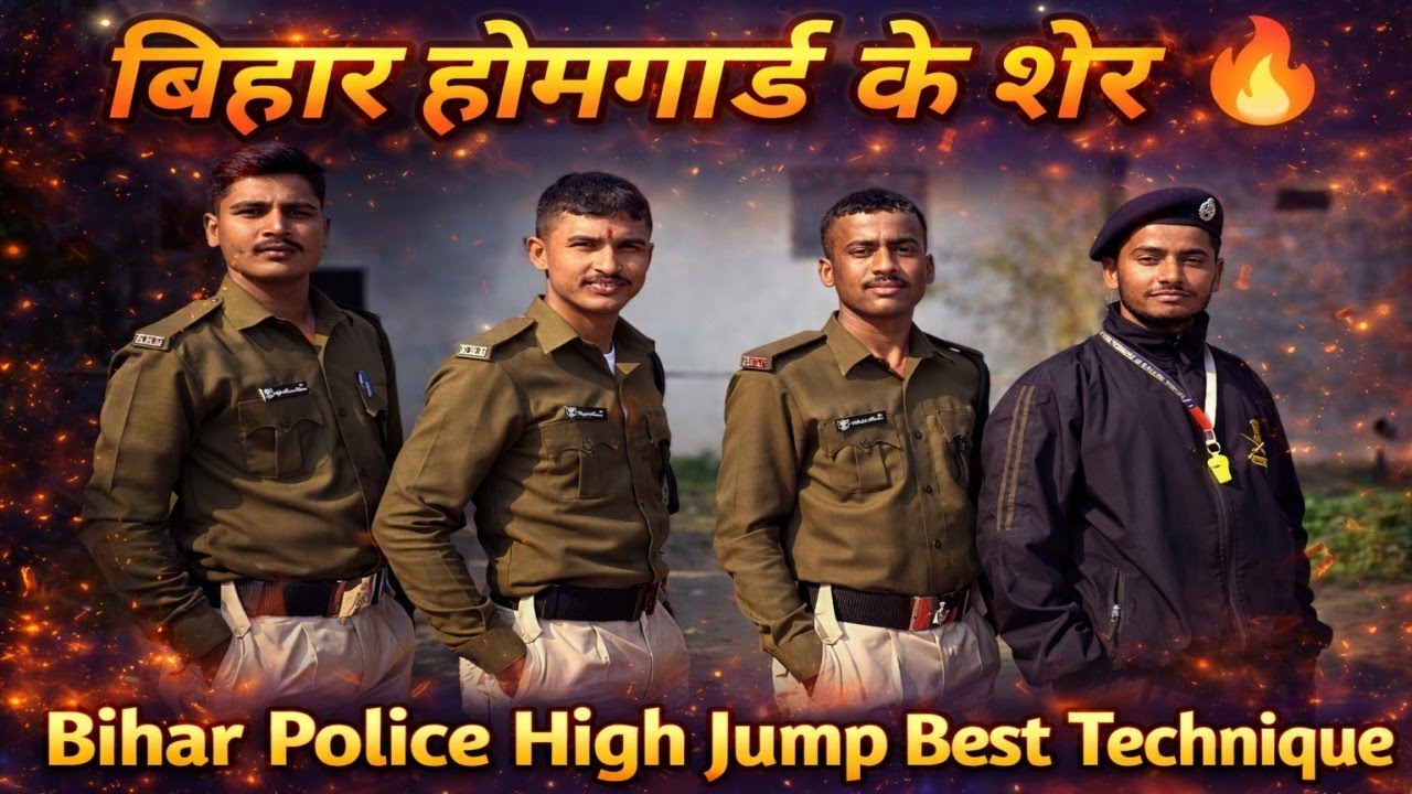 5 फीट हाई जम्प सीखे आसानी से #biharpolice #biharhomegaurd #biharchowkidar #bihardriver