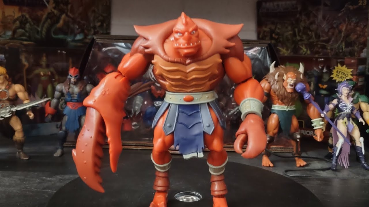 Unboxing and Review of The Masters of the Universe Origins Cartoon Collection 200X Clawful Figure 