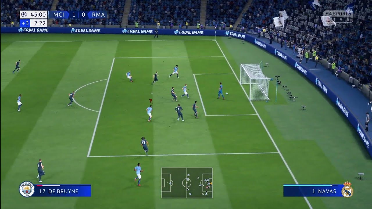 Странный гол в FIFA 19