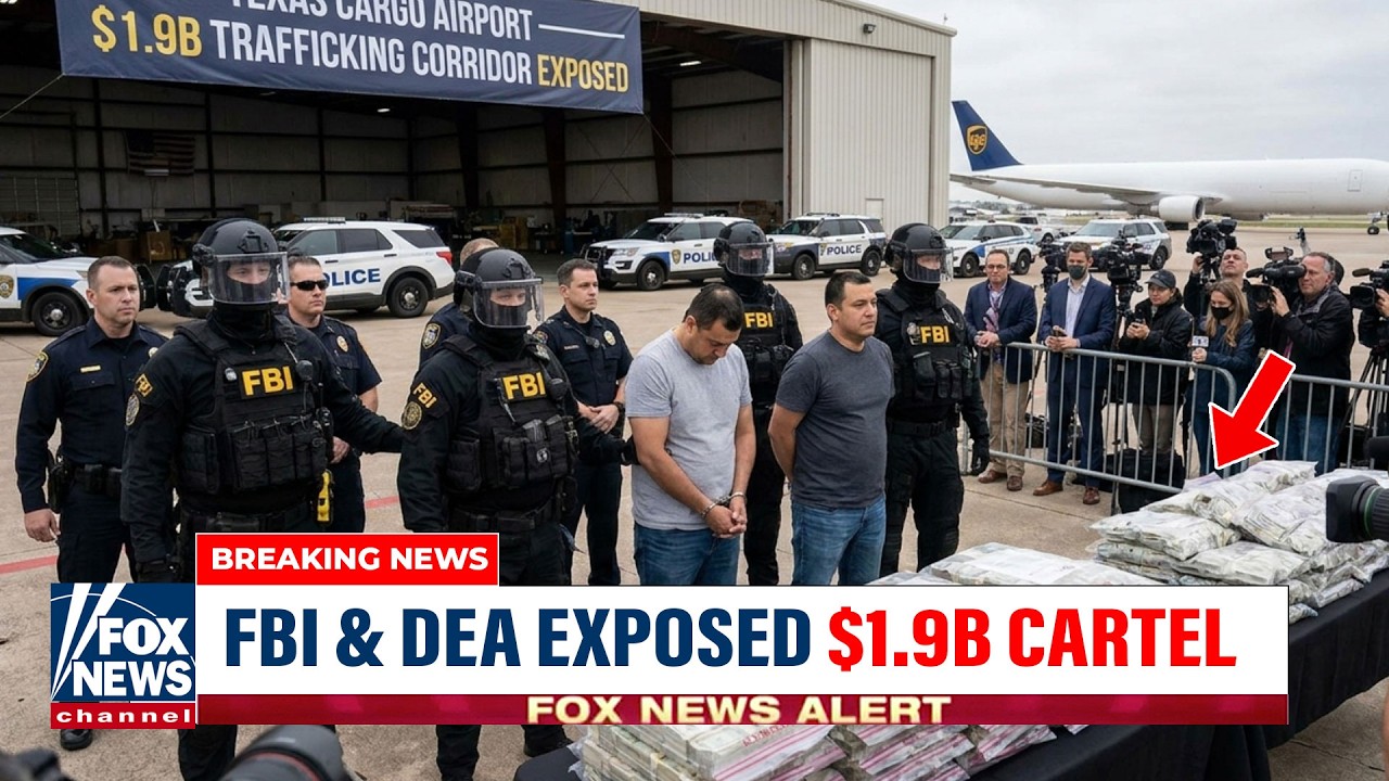 FBI & ICE Storm Texas Cargo Airport &mdash; $1 9B Trafficking Corridor Exposed, 42 Arrested