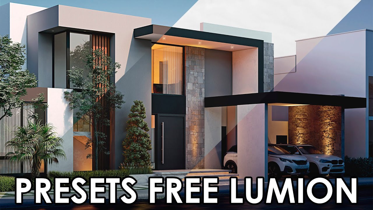 LUMION 10 PRESETS FREE - Soleado - Nublado - Nocturno
