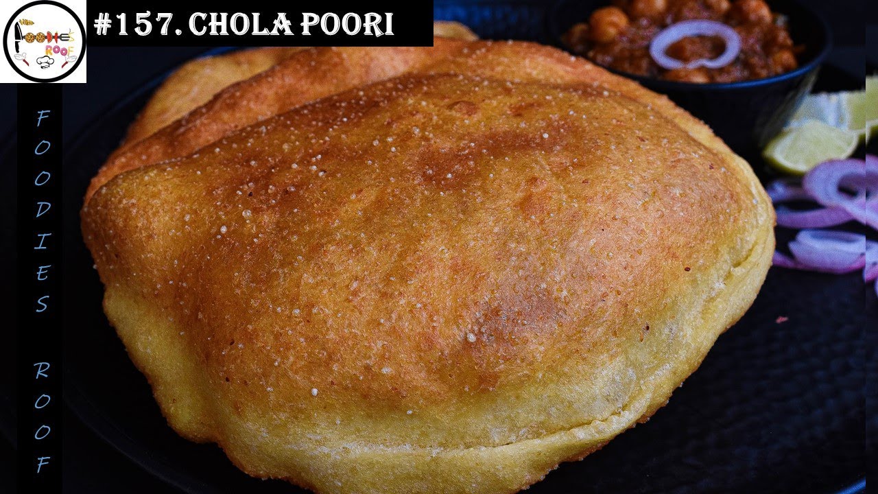 Chola Poori recipe in Tamil | Chole Bhatura | Easy Chola puri | Restaurant style