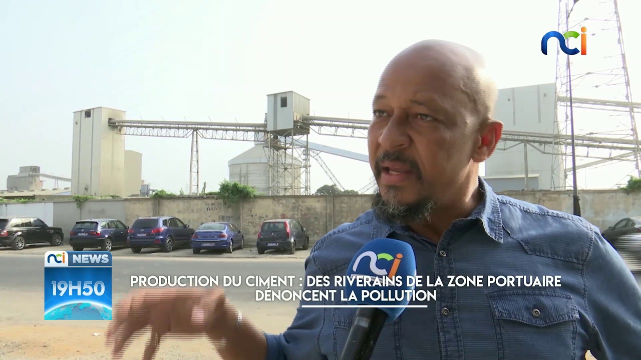Production du ciment : des riverains de la zone portuaire dénoncent la pollution