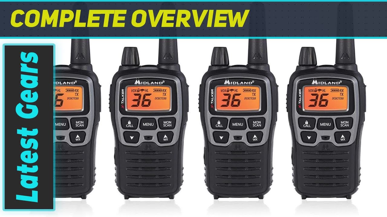 Midland T71VP3 36 Channel FRS Two-Way Radio - Best Long Range Walkie Talkie?