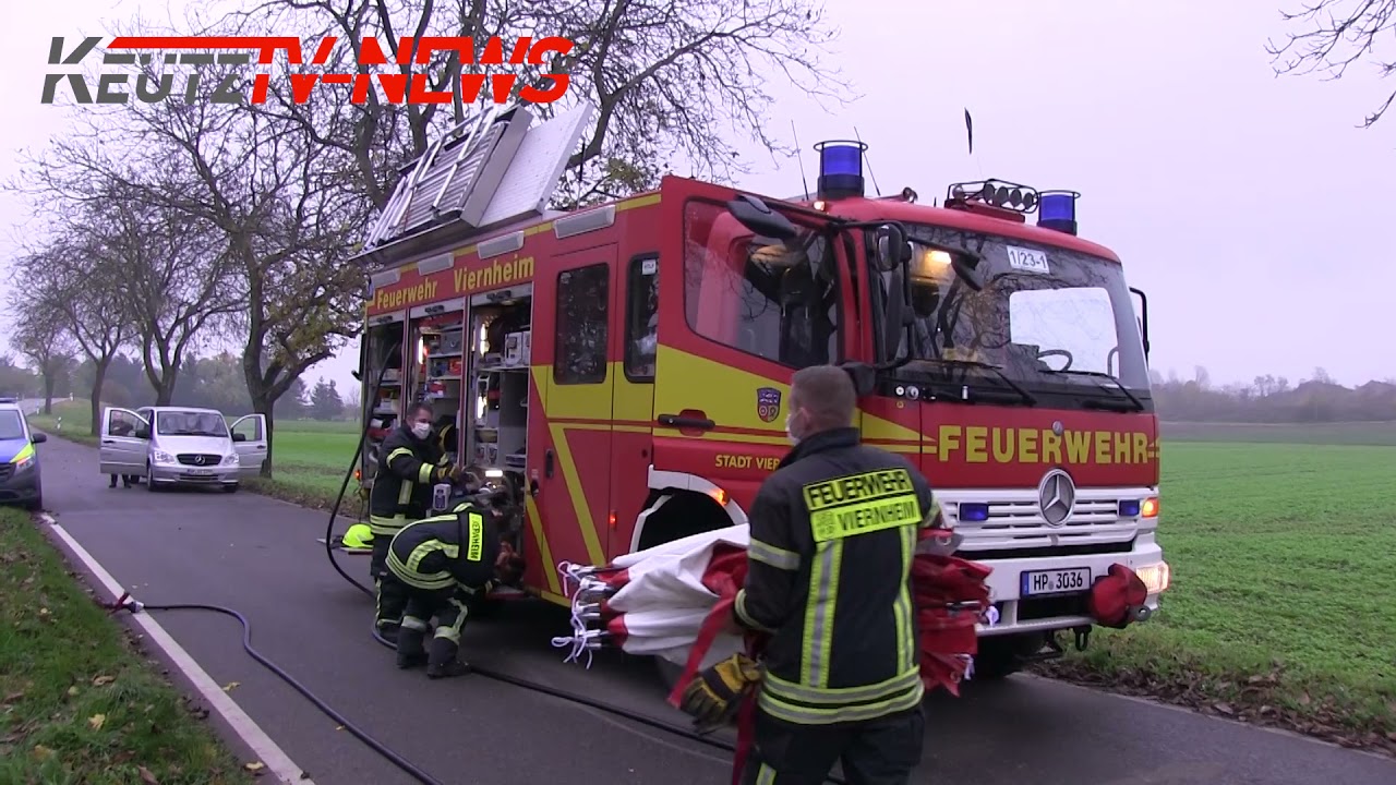 Tödlicher Alleinunfall bei Viernheim - 16.11.2021
