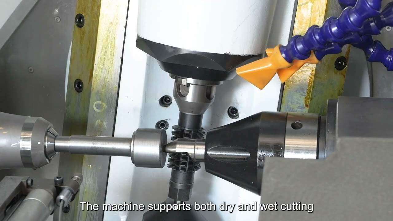 GEEPRO Machinery -YK3612  horizontal cnc  gear hobbing cutting machine