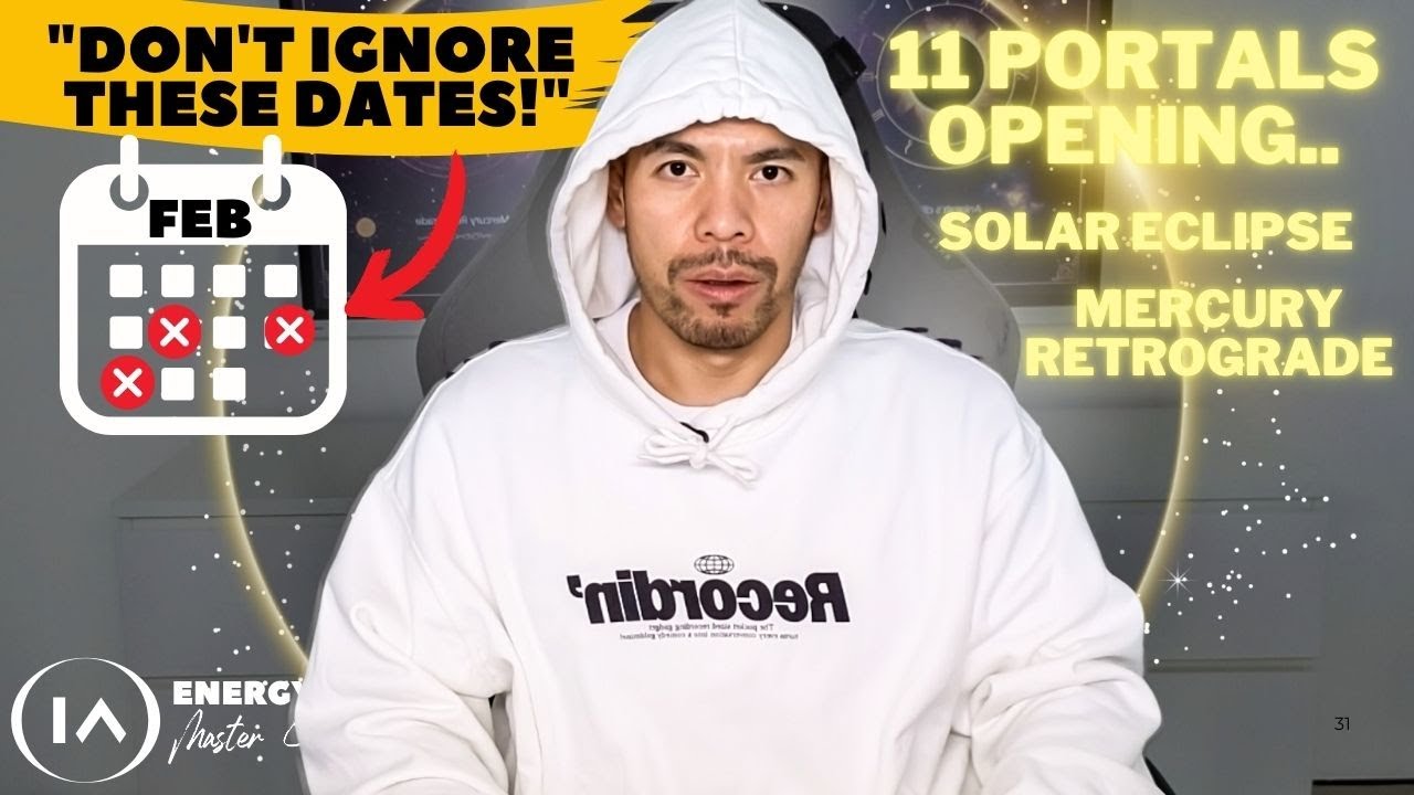 11 Portals, Solar Eclipse and Mercury Retrograde is Coming.. (February 2026 FULL Energy Forecast)