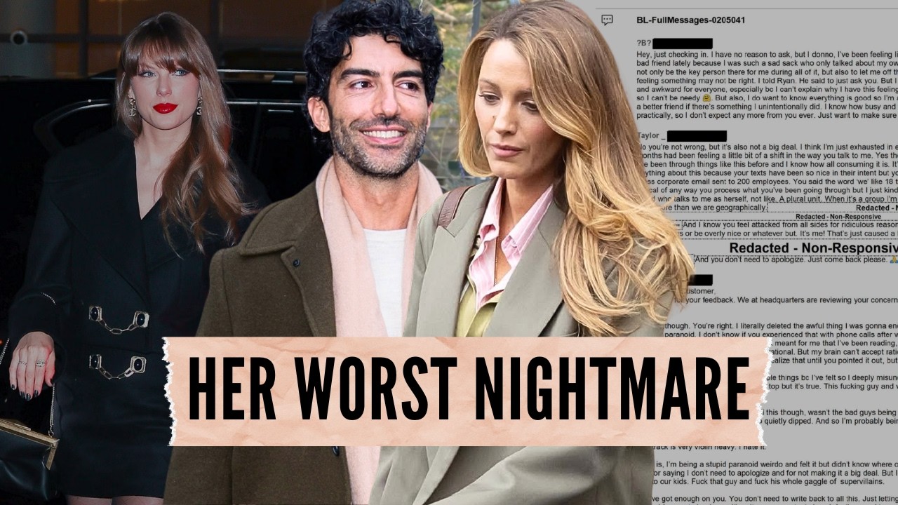 Blake Lively and Taylor Swift EXPOSED by Texts: Their SHOCKING Plan Against Justin Baldoni 🚩