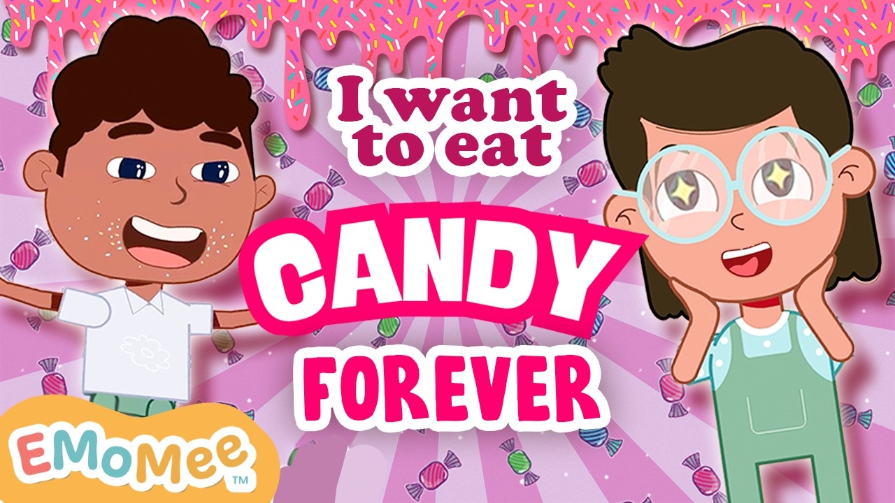 Uh-Oh! Mee Ate Too Many Sweets! 🍭✨🍬 | Food For Kids | Healthy Habits | Eat Your Vegetables | EMoMee