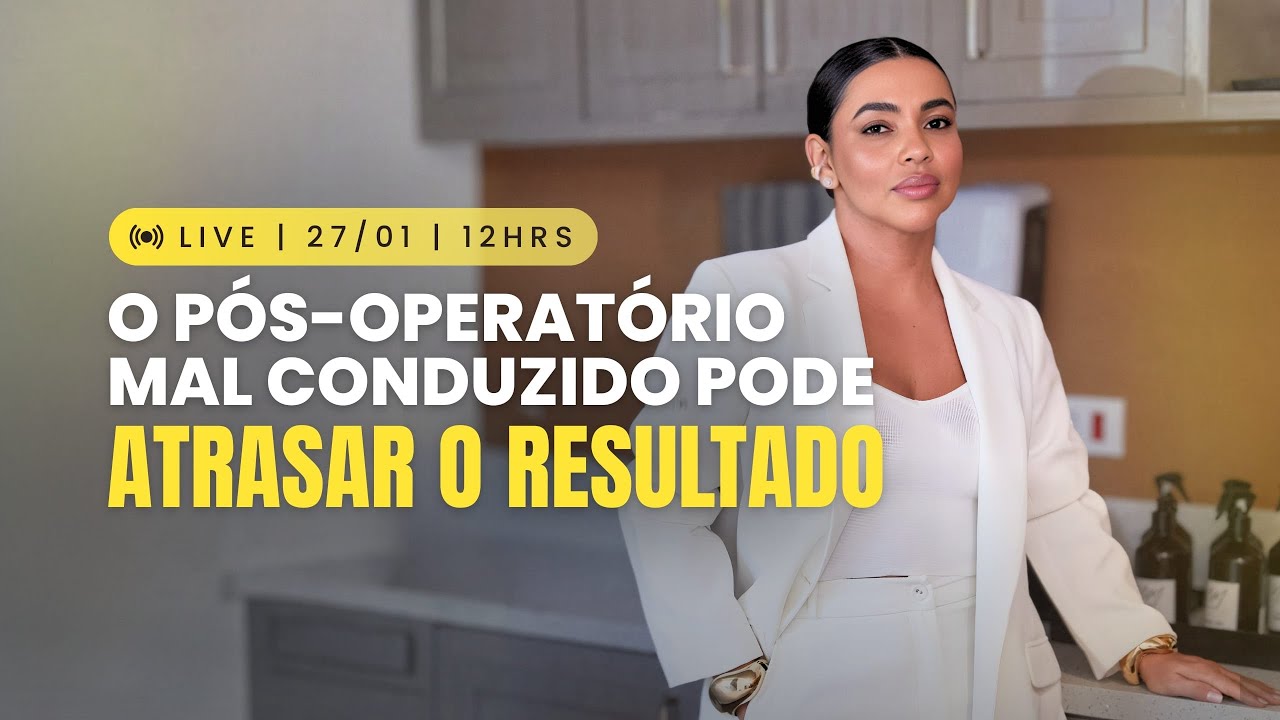 O pós-operatório mal conduzido pode atrasar o resultado