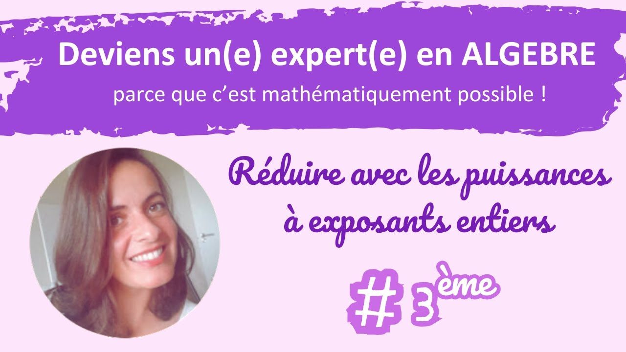 🔥 Réduire avec des puissances : La méthode infaillible en 4 étapes !