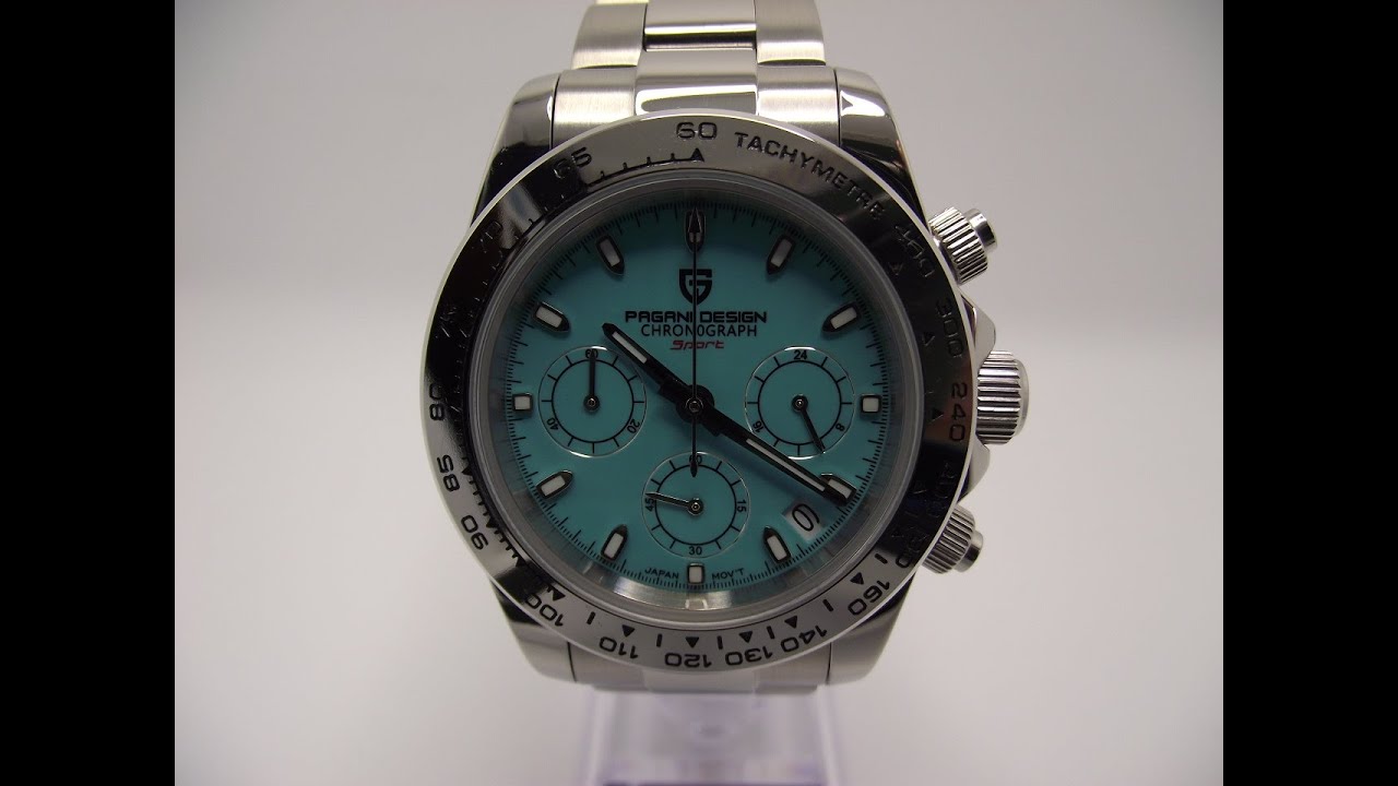 Pagani Design PD-1727 Tiffany (Daytona Homage) 4K Watch Review