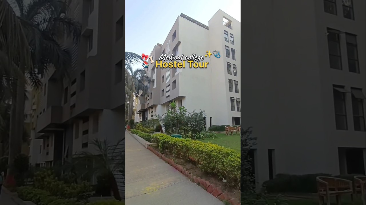 HOSTEL TOUR 👩🏻&zwj;⚕️✨| Medical college hostel tour 🏡 #neet2025 #blissfulstudyneet #neet2026 #bvdu