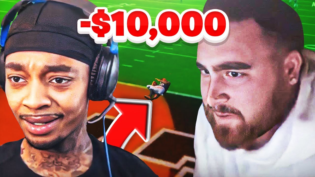 LosPollosTV Rages Wagering $10,000 VS FlightReacts On Madden 23