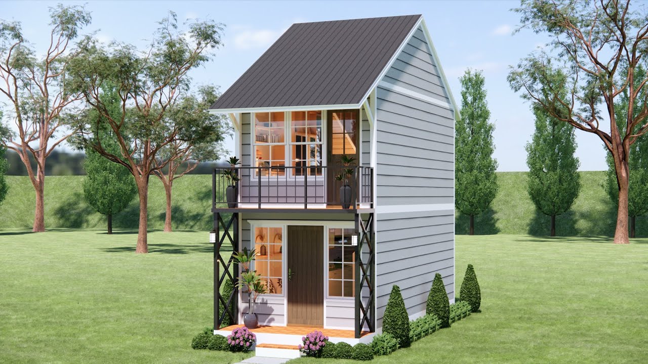 Desain Rumah 3x6 Meter | Cocok Untuk Pasangan Muda | Modern Minimalis Dan Elegan